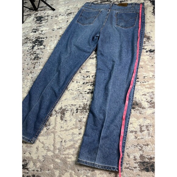 Levi's Strauss Signature 540 Relaxed Fit Jeans 38 x 32 Wrinkle Free Purple Tag - Picture 10 of 12